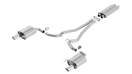 Borla 2015-2017 Ford Mustang GT Cat-Back Exhaust System - Touring
